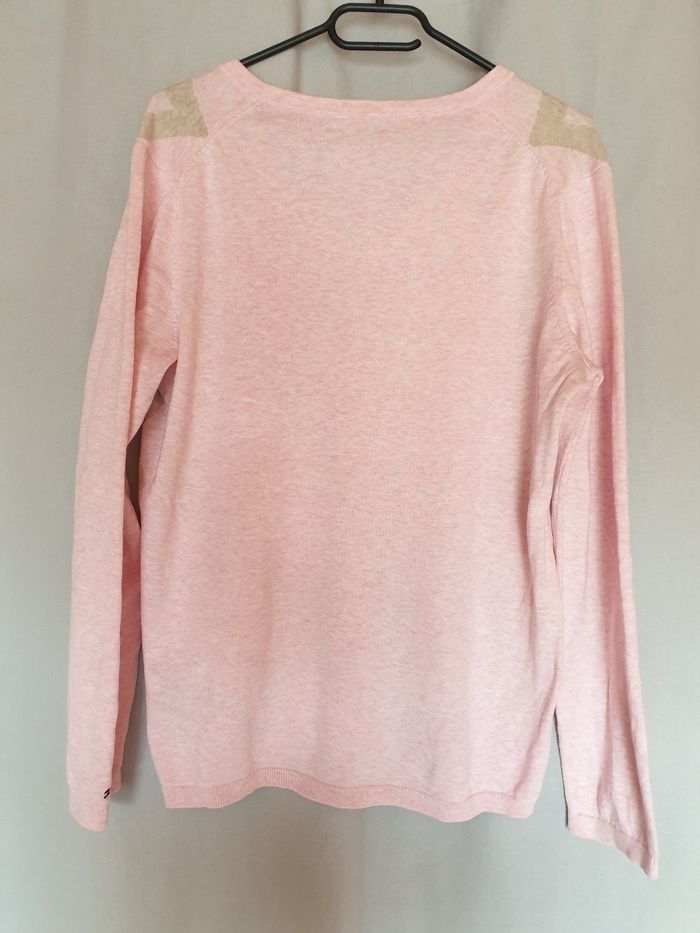 Pull femme L rose Tommy Hilfiger - photo numéro 3