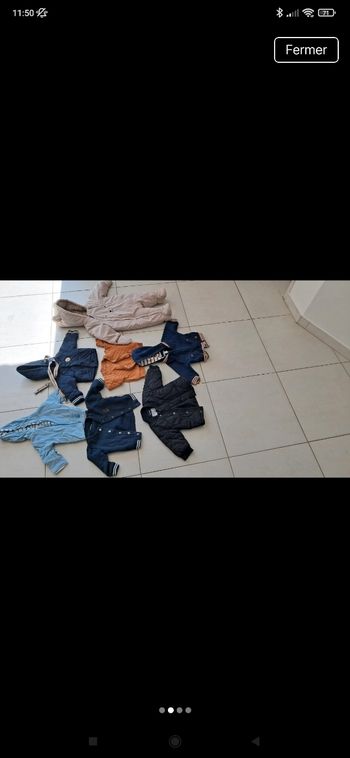 Gros lot de vêtements 6 mois bébé garçon