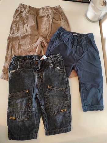 Lot pantalons 6 mois