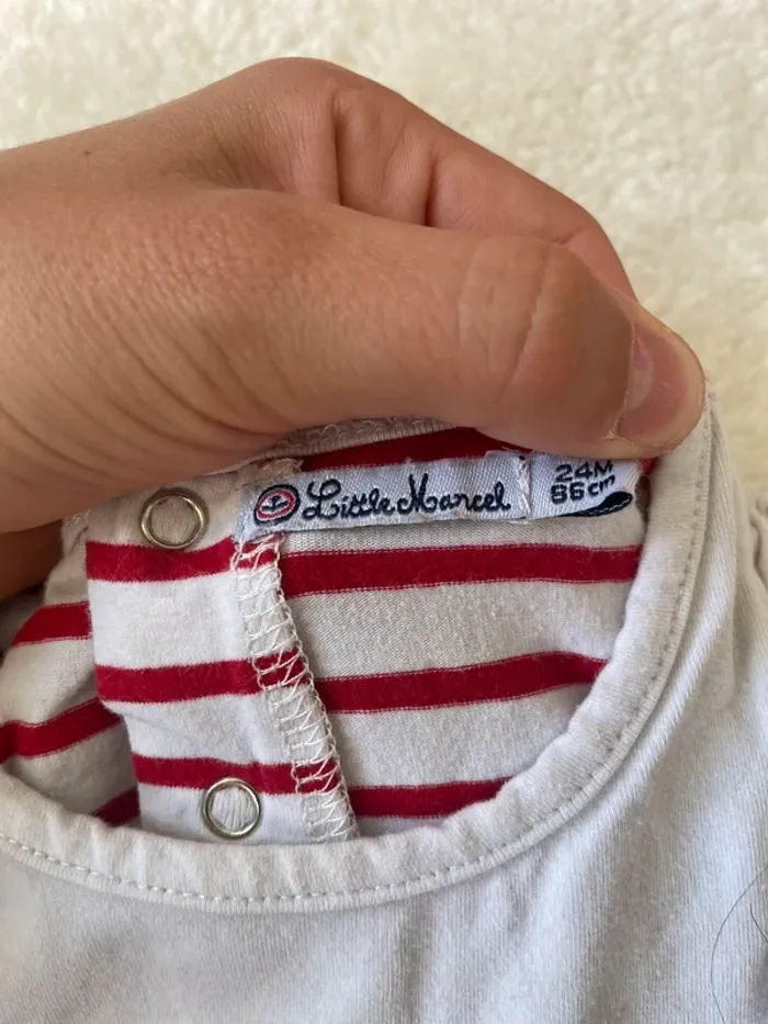 Barboteuse ~ Little marcel ~ 24 mois - photo numéro 3