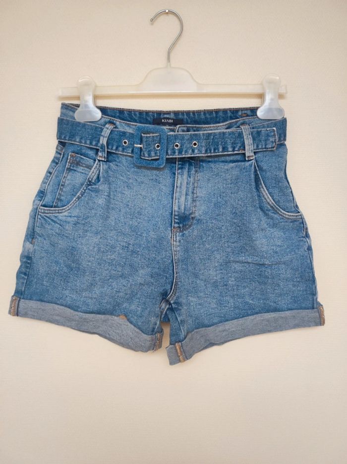 Short taille haute kiabi
