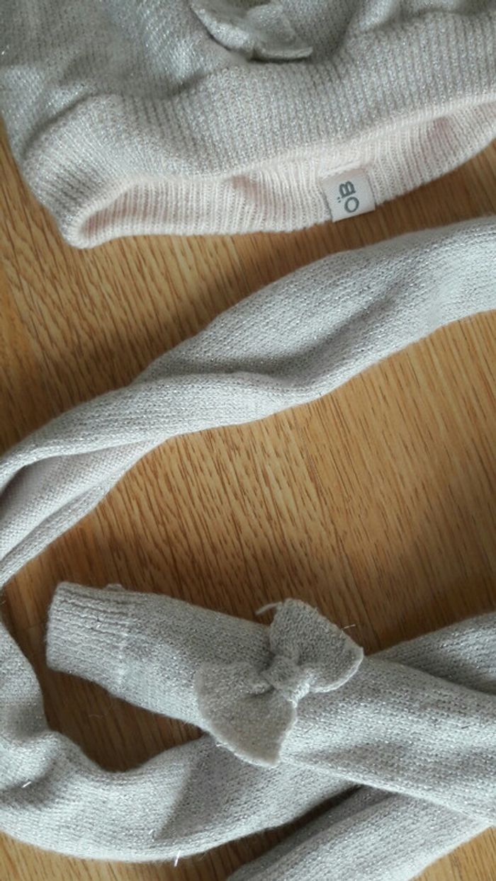 Ensemble bonnet et écharpe Obaibi - photo numéro 2