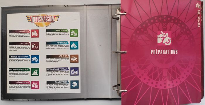 Classeur Motos Passion - Préparations & Customs (175 fiches) - photo numéro 2