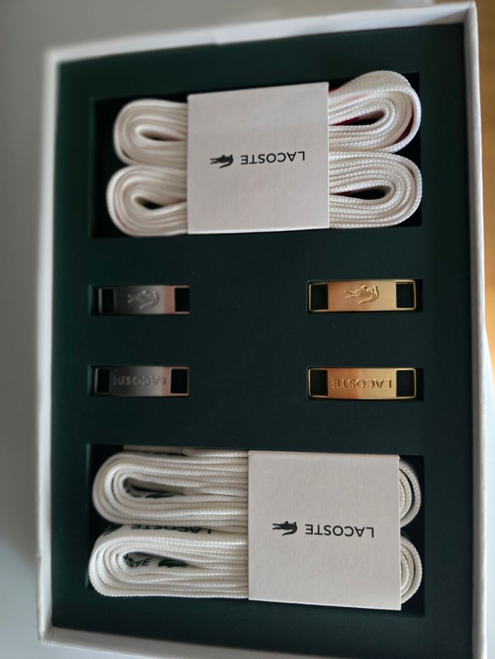 Boite Lacet lacoste - photo numéro 2