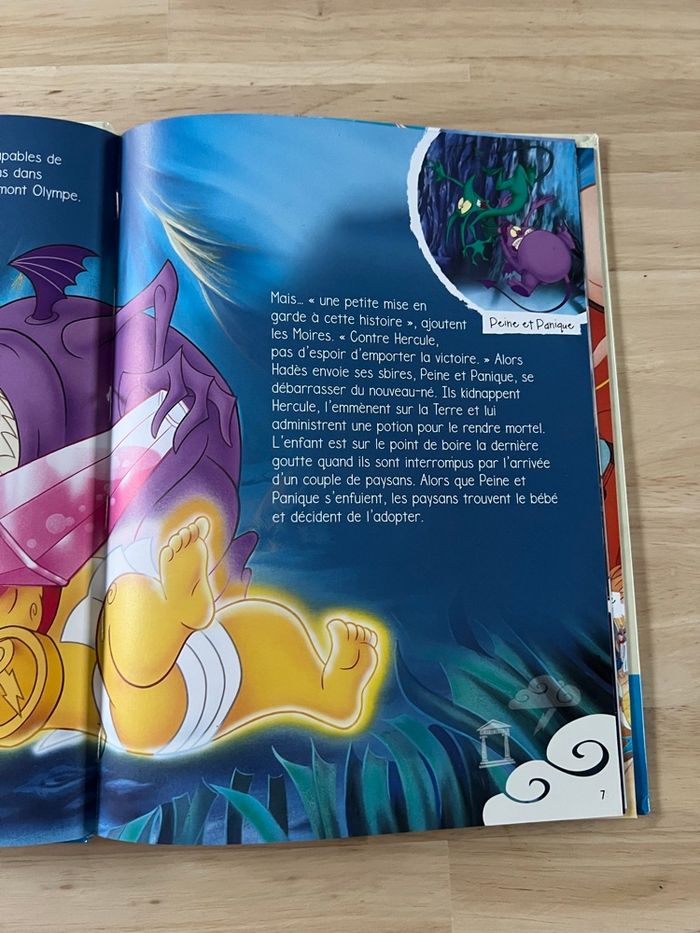 Livre Disney Audiocontes Magiques n°37 – Hercule – Bon État (Sans Figurines) - photo numéro 7