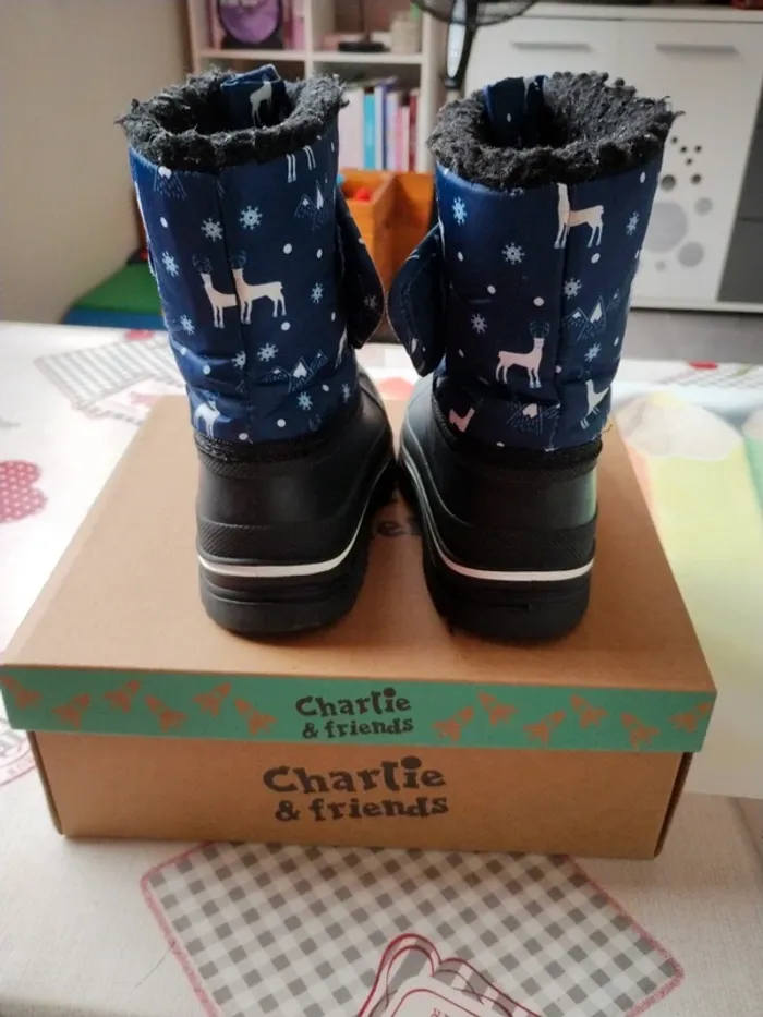Bottes d'hiver fourrées 27 - photo numéro 3