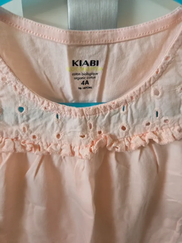 T-shirt fille taille 4ans kiabi - photo numéro 2