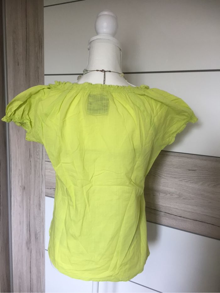 Chemisier neuf vert anis Terre de Marins 36 - photo numéro 3