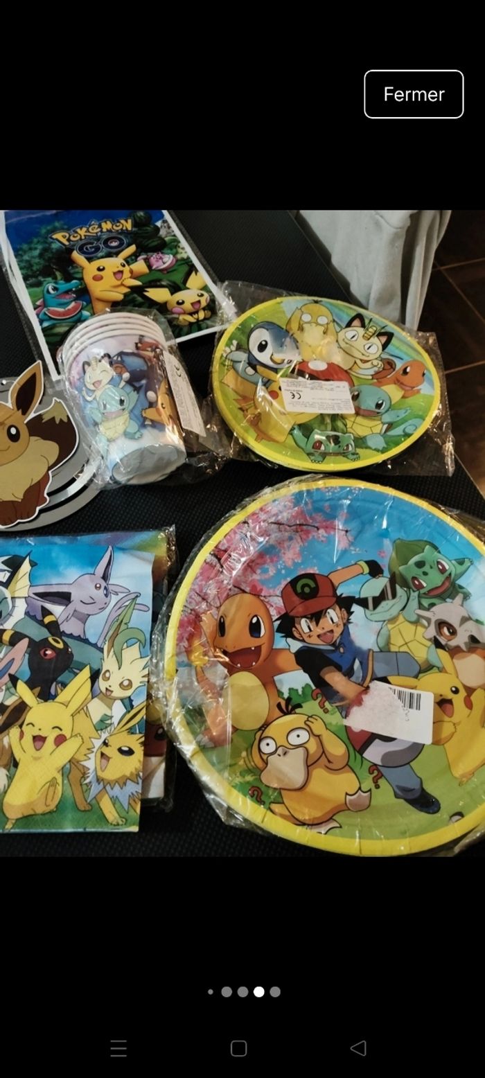Lot anniversaire pokémon - photo numéro 6
