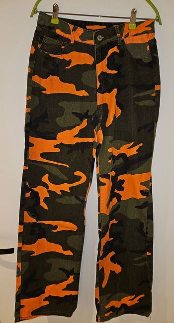 Jean large multicolor army
