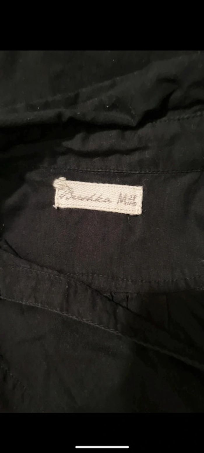 Tunique roce chemise noire Bershka M - photo numéro 6