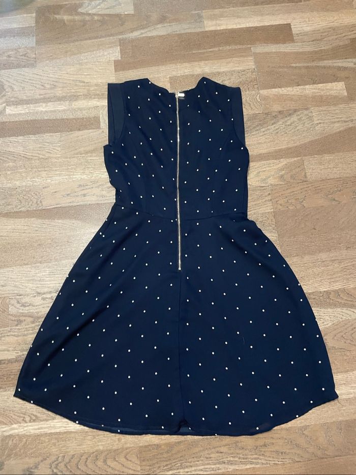 Robe bleu marine étam 36 très bon état - photo numéro 3