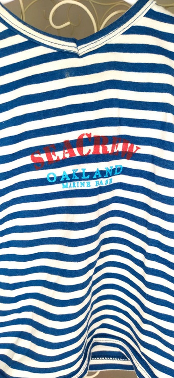 T-shirt rayé 12 mois - photo numéro 2