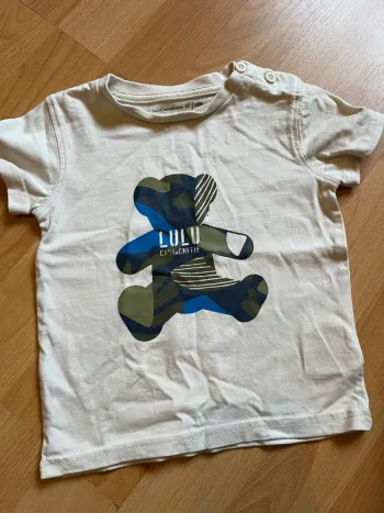T-shirt manche courte lulu 12 mois