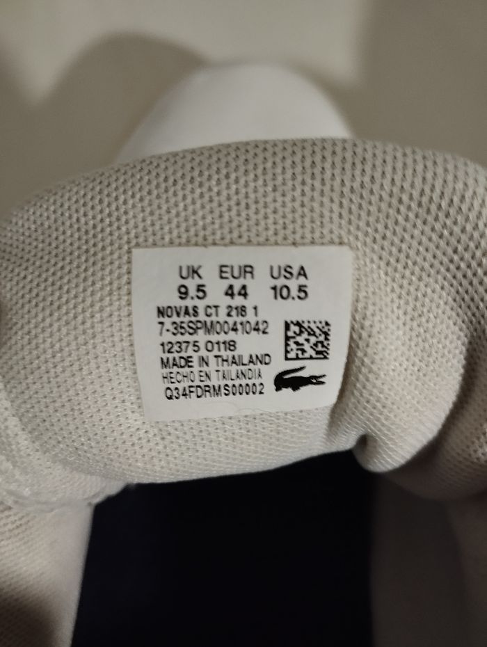 Baskets homme Lacoste pointure 44 - photo numéro 5