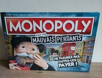 Jeu Neuf - Monopoly pour les mauvais perdants