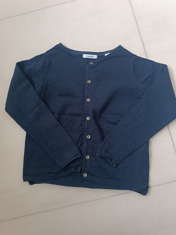 Gilet manches longues