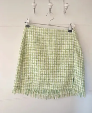 Jupe trapèze en tweed NEUVE