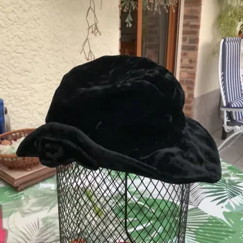 Chapeau velours