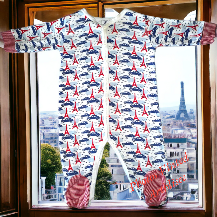 Dors-bien Paris Petit Bateau 12 mois TBE (10€)