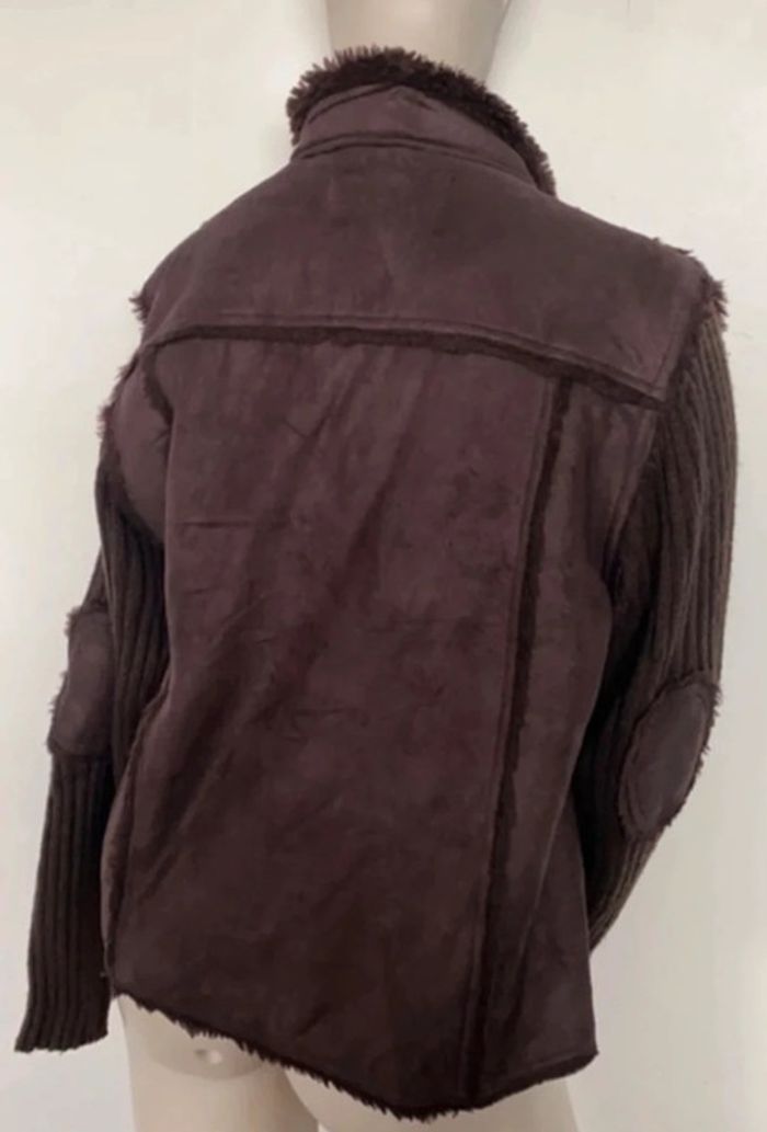 Jolie veste chaude marron Execo taille 16 ans ou 36 - photo numéro 2