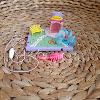 Mini pouces Cutie Club Villa Le téléphone Galoob Pipo 1989