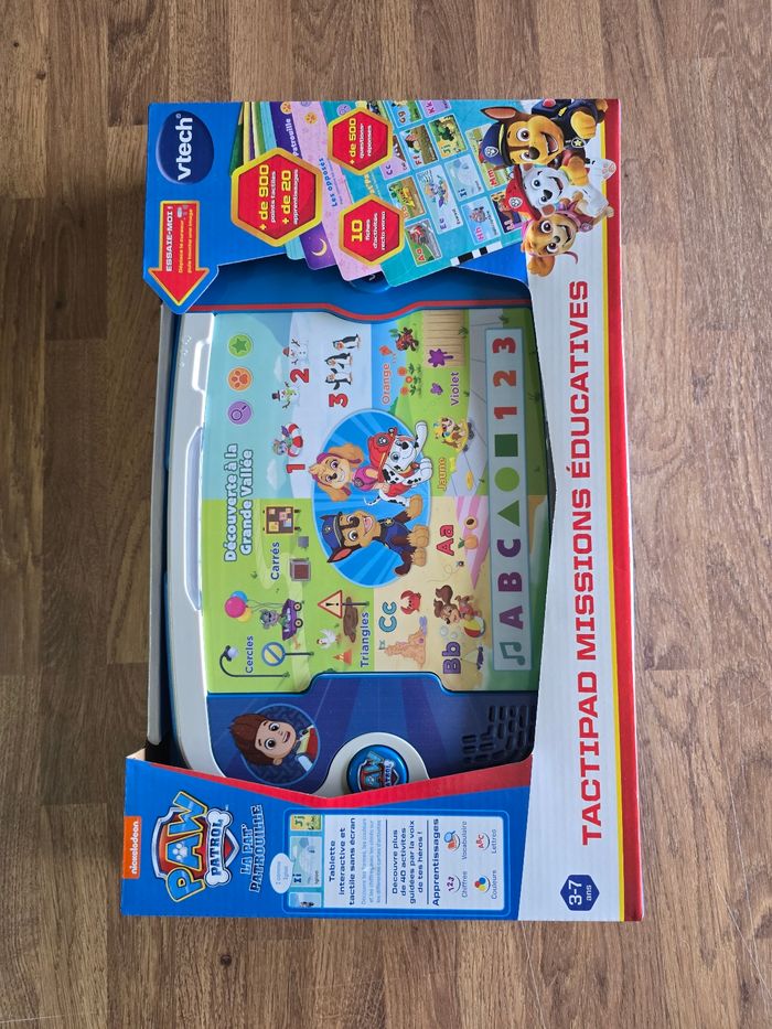 Tablette TactiPad missions éducatives - Pat Patrouille