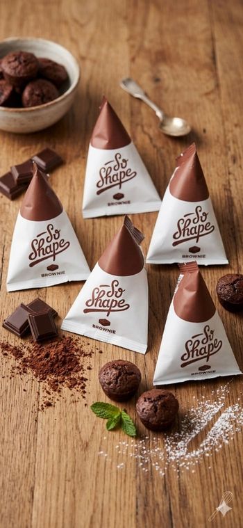 5 berlingots saveur Brownies so shape 