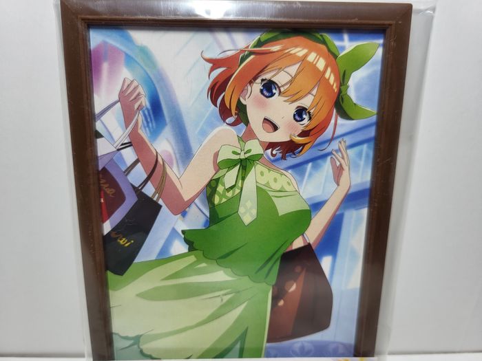Petit Cadre The Quintessential Quintuplets Ichiban Kuji G NAKANO Yotsuba - photo numéro 2