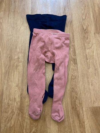 Lot de 2 collants bébé fille 6/12M