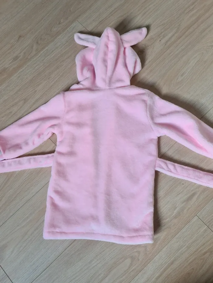 Peignoir rose lapin neuf - photo numéro 4