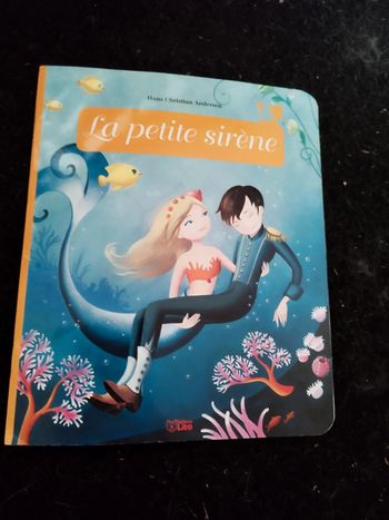 Livre la petite Sirène