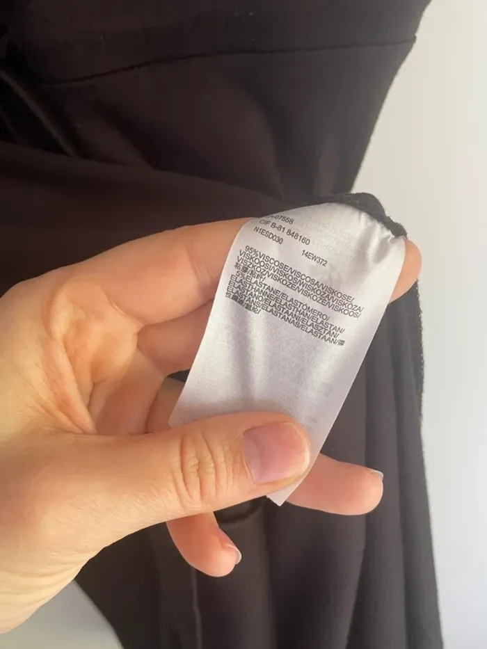 Robe Viscose Noire Mexx - photo numéro 3