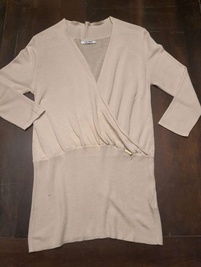 Pull Beige Fracomina taille S - photo numéro 11