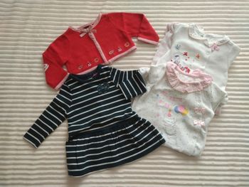 Lot vêtements bébé fille Sergent Major 6 mois
