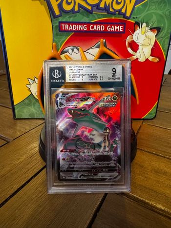 Rayquaza Vmax 252/184 s8b Beckett 9