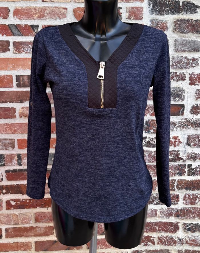 Pull-over zippé T36