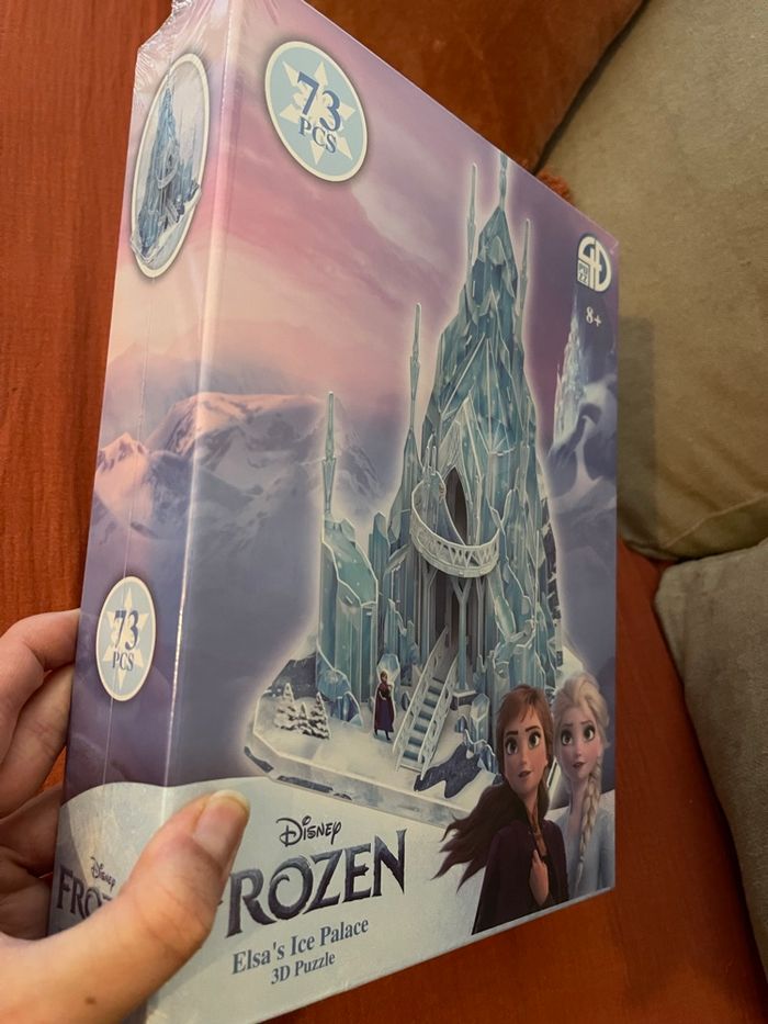 Puzzle 3D la reine des neiges neuf - photo numéro 4