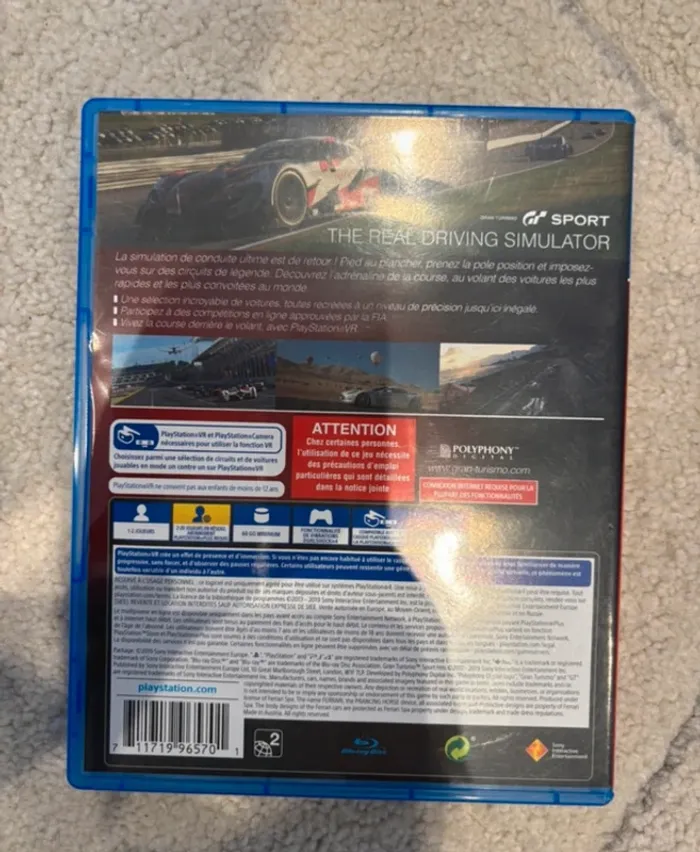 Gran turismo the real driving simulator sport ps4 - photo numéro 3