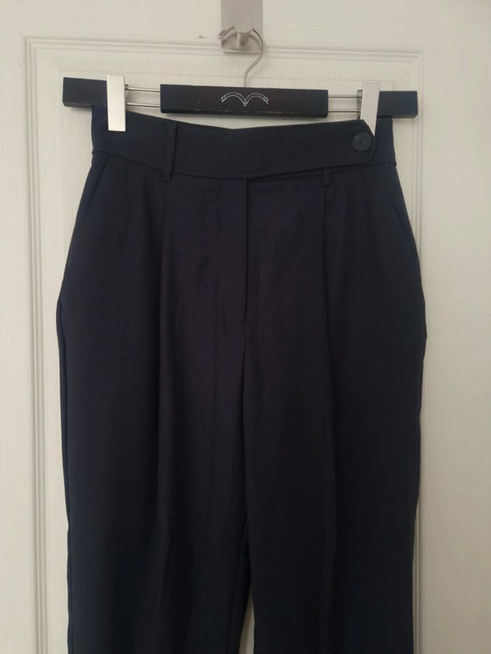 Neuf jolie pantalon droit noir femme mango taille M/38 - photo numéro 3