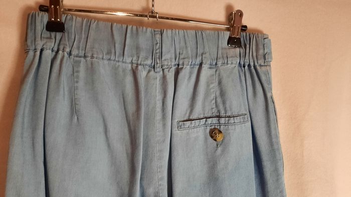 Pantalon léger couleur jean - photo numéro 5