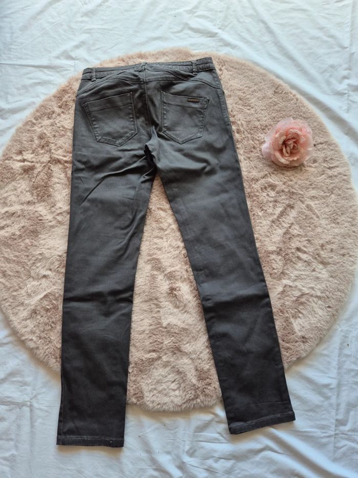 Pantalon  gris camaieu taille 34 - photo numéro 2