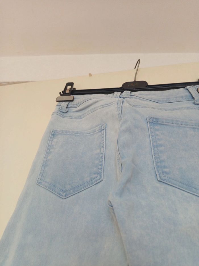 Jean bleu ciel en taille 36/S de la marque one by gemo - photo numéro 12