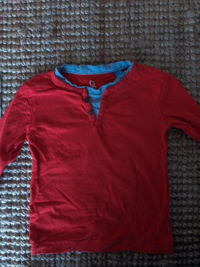 Ensemble salopette hérisson et sous pull 24 mois - photo numéro 4