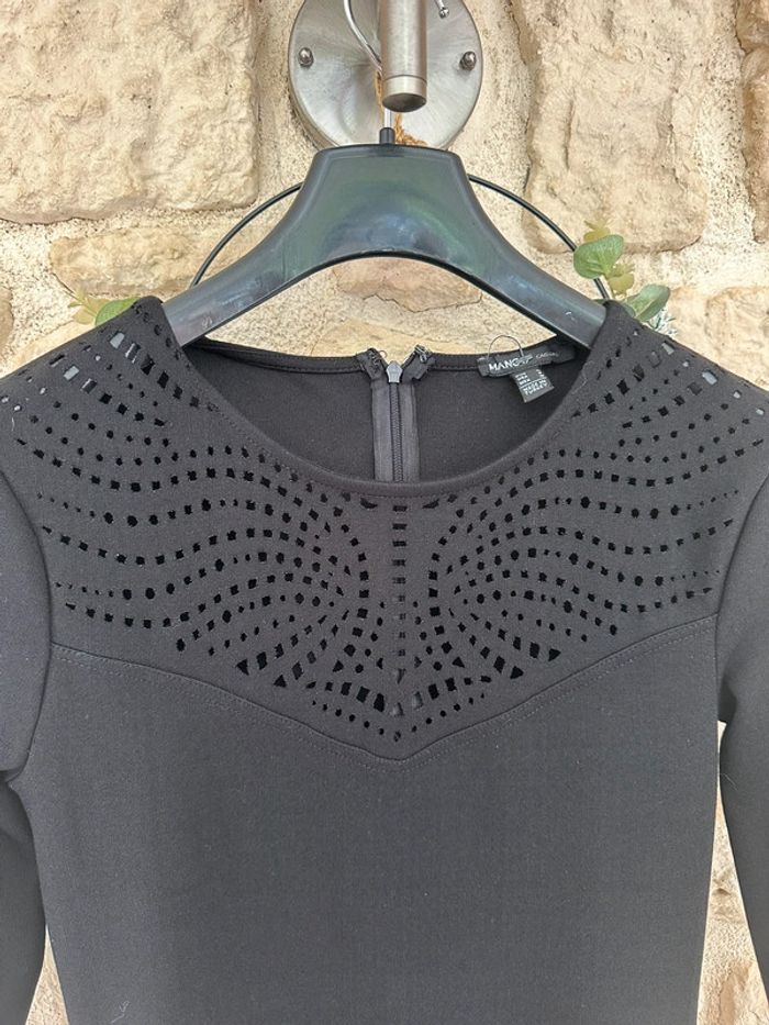 Robe Noire Mango M/38 - photo numéro 2