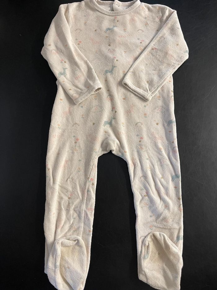 Pyjama velours 36 mois