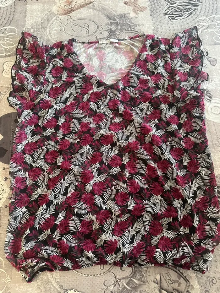 Tee shirt fleur