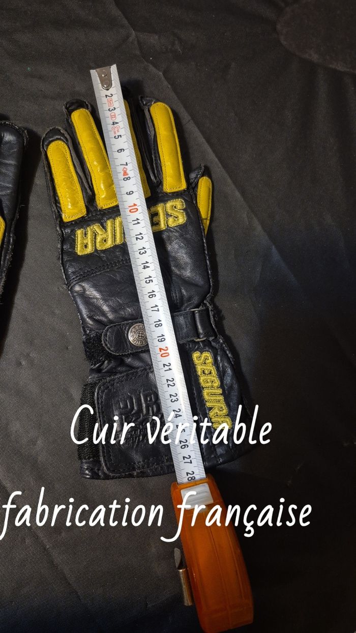 Gants moto cuir SEGURA - photo numéro 9