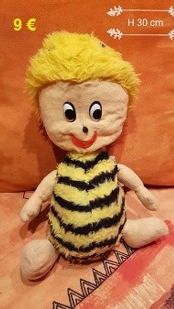 Peluche Maya L'abeille H 30cm