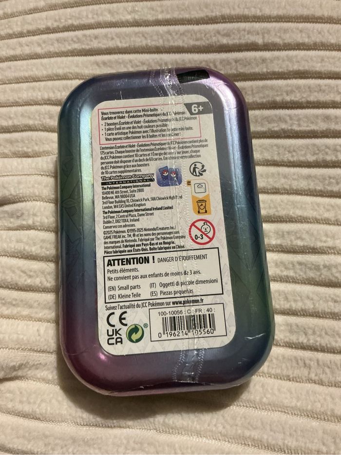 Pokémon mentali mini tin EV 8.5 - photo numéro 2